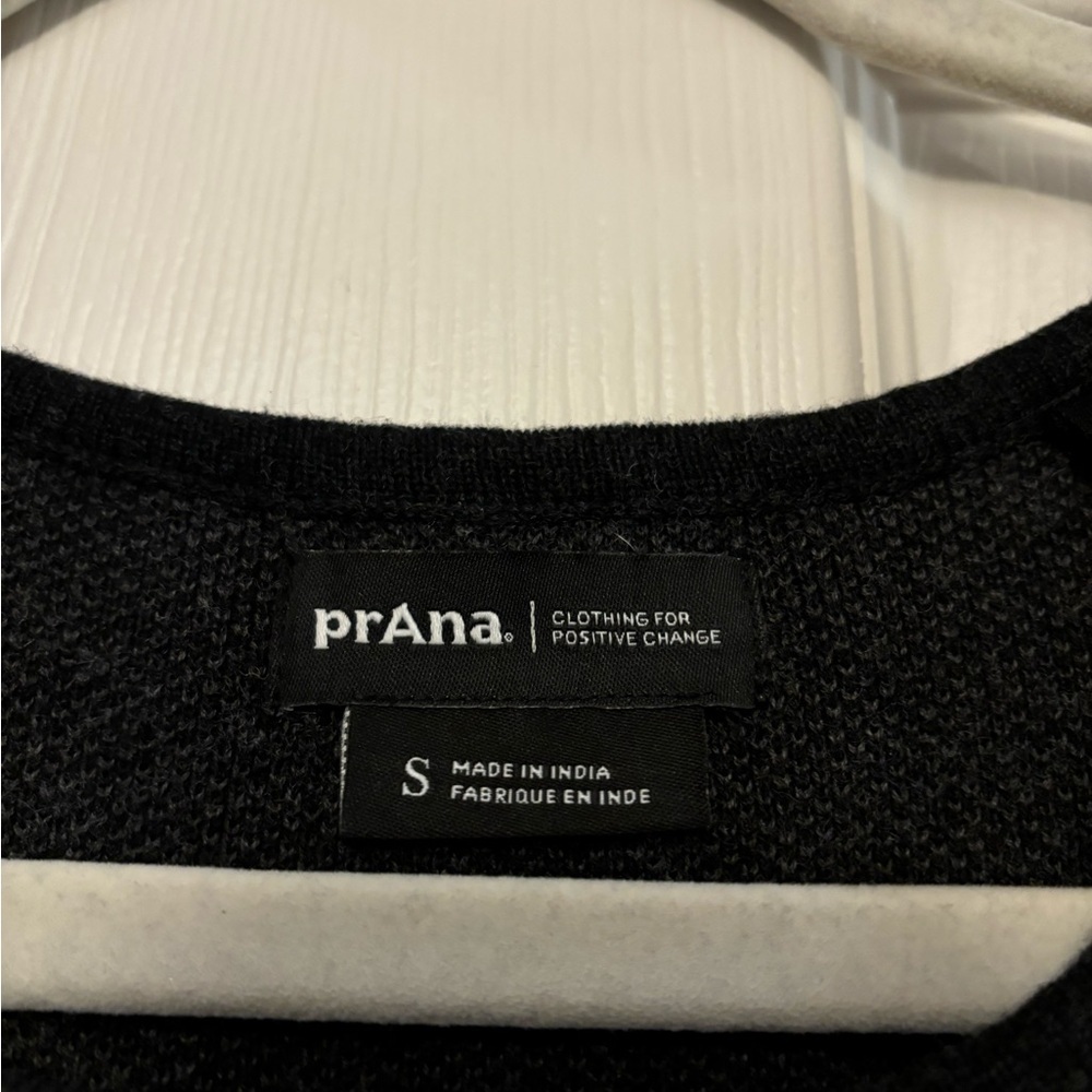 Prana | Charcoal Gray Cascadence Sweater Dress Sz S 1969821 - Picture 4 of 13